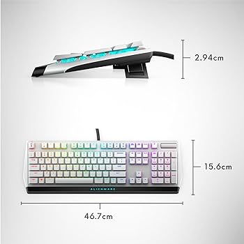 キーボード Alienware 510K Alienware Low Profile RGB Mechanical Gaming Keyboard: AW510K